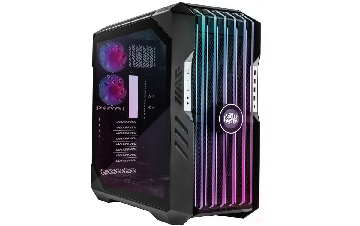Cooler Master HAF 700 EVO ATX Full Tower Gray / Black with Tempered Glass Side Panel and USB 3.2 Gen 2 Type-C, USB 3.2 Gen 1 Type-A