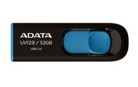ADATA DashDrive UV128 128GB USB-Stick USB Typ-A 3.2 Gen 1 (3.1 Gen 1) Schwarz, Blau