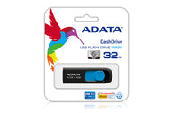ADATA DashDrive UV128 128GB USB-Stick USB Typ-A 3.2 Gen 1 (3.1 Gen 1) Schwarz, Blau