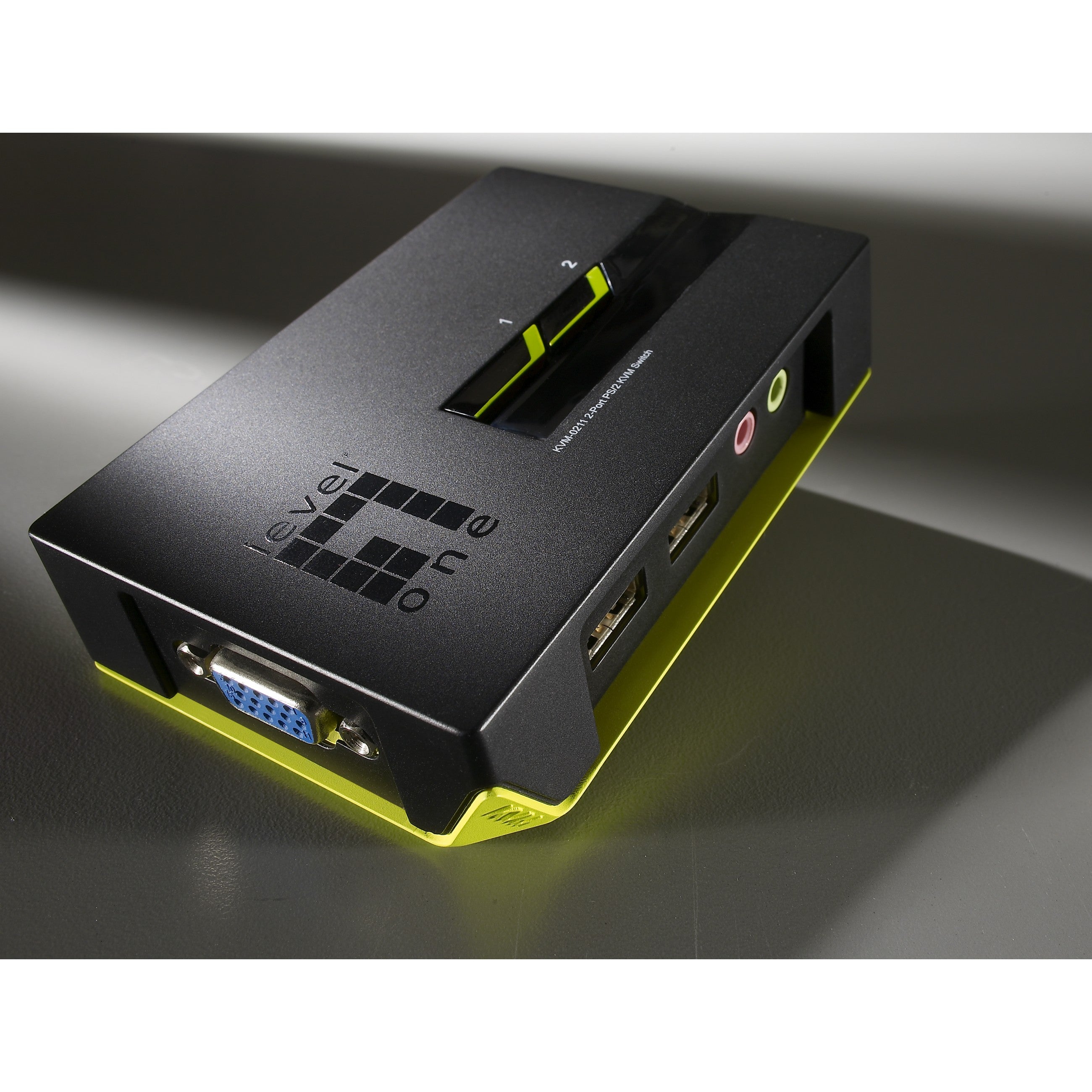 KVM Switch USB 2x Level One Audio
