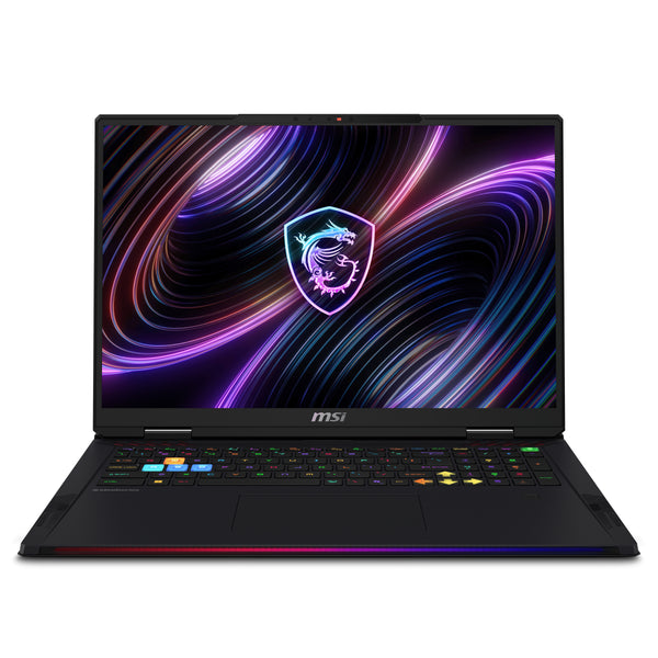 MSI Raider 18 Max HX A2WI-1075 Intel Core Ultra 9 290HX Plus Laptop 45,7 cm (18") WQUXGA 32 GB DDR5-SDRAM 2 TB SSD NVIDIA GeForce RTX 5080 Wi-Fi 7 (802.11be) Windows 11 Home Schwarz Deutsch