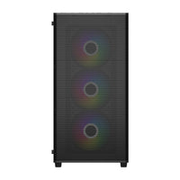 FSP M220-BA Gehäuse Midi Tower mATX, ATX Schwarz ARGB