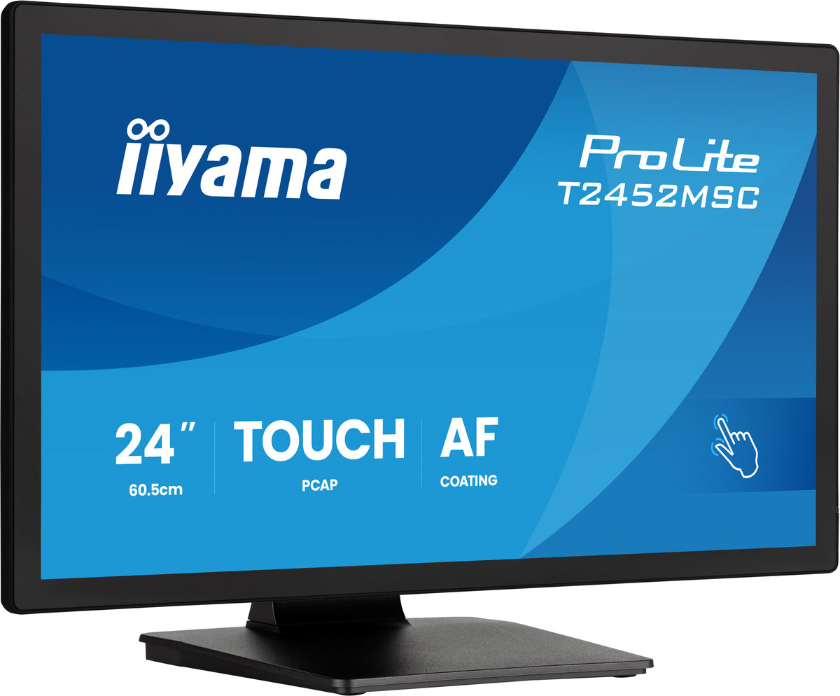 iiyama ProLite T2452MSC-B2 Computerbildschirm 61 cm (24") 1920 x 1080 Pixel Full HD Touchscreen