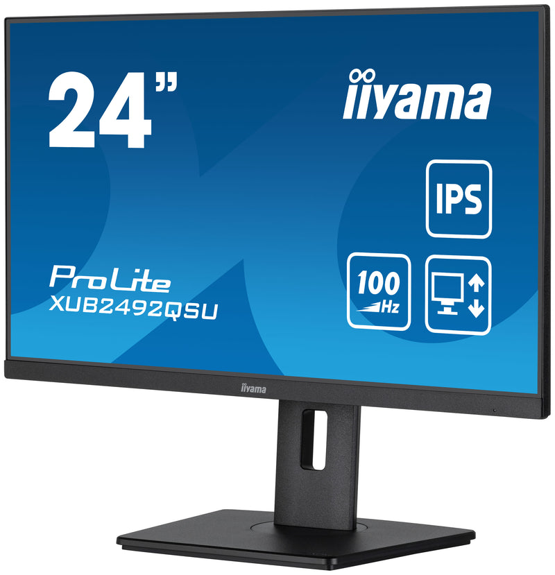 iiyama ProLite XUB2492QSU-B1 Computerbildschirm 60,5 cm (23.8") 2560 x 1440 Pixel Quad HD LED Schwarz