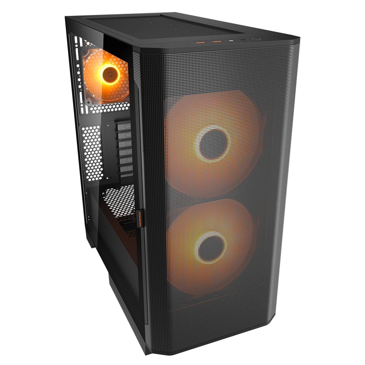 COUGAR Gehäuse Midi-Tower, Airface FLO, ARGB, Schwarz