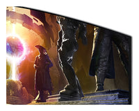 Samsung LS34DG850SUXDU Computerbildschirm 86,4 cm (34") 3440 x 1440 Pixel UltraWide Quad HD OLED Silber