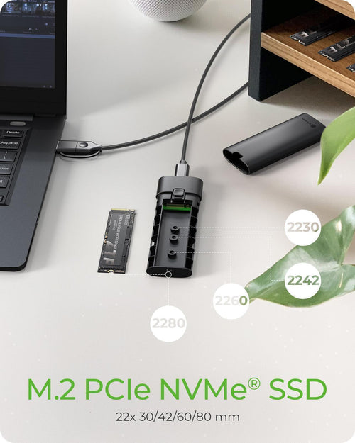 IcyBox Spade Case 1806 NVMe M.2 USB 3.2 Gen 2 Type-C
