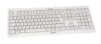 CHERRY KC 1000 Tastatur Universal USB Spanisch Grau
