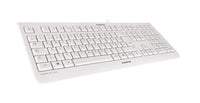 CHERRY KC 1000 Tastatur Universal USB Spanisch Grau