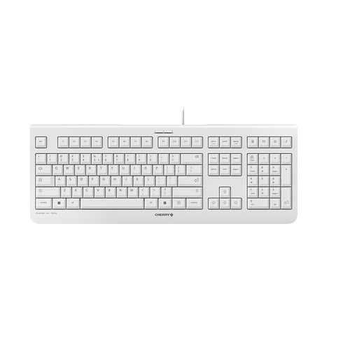 CHERRY KC 1000 Tastatur Universal USB QWERTY US Englisch Grau