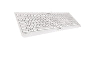 CHERRY KC 1000 Tastatur Universal USB QWERTY Nordisch Grau