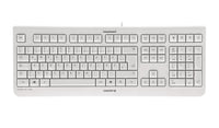 CHERRY KC 1000 Tastatur Universal USB QWERTY Nordisch Grau