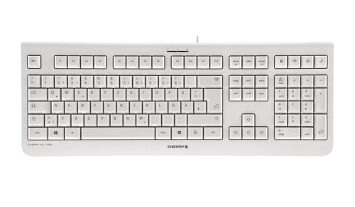 CHERRY KC 1000 Tastatur Universal USB QWERTY Nordisch Grau