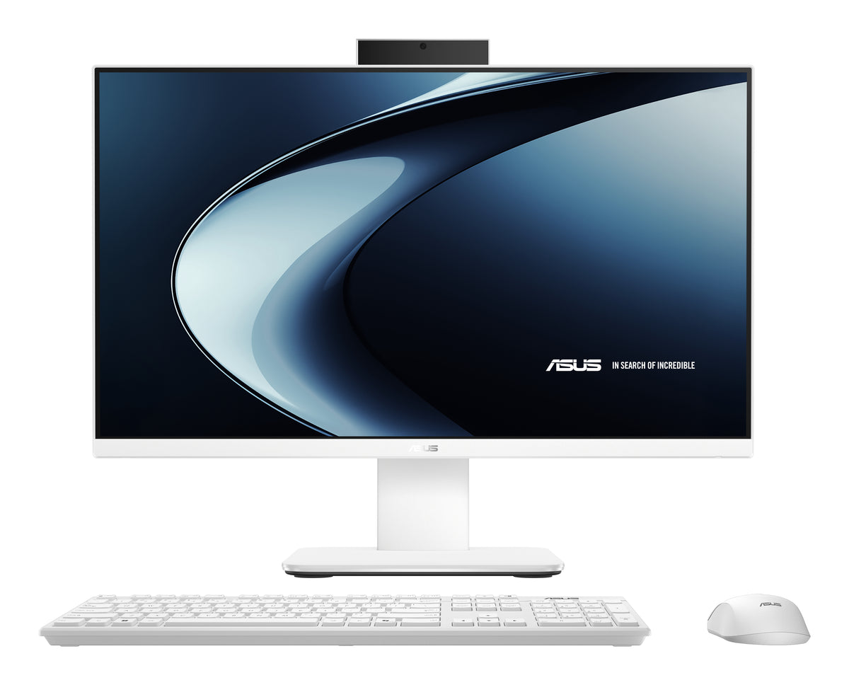 ASUS V400 AiO V440VAK-WPC331W Intel Core 3 100U 60,5 cm (23.8") 1920 x 1080 Pixel All-in-One-PC 8 GB DDR5-SDRAM 512 GB SSD Windows 11 Home Wi-Fi 6 (802.11ax) Weiß