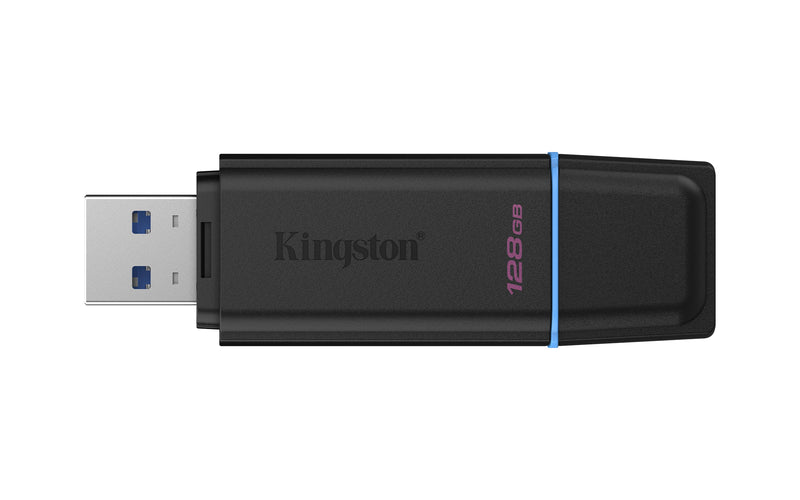 Kingston Technology DataTraveler 128GB Tragbarer USB 3.2 Gen 1 Exodia Schwarz + Blau