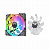 Thermaltake SWAFAN EX12 120mm Black RGB 57.11CFM 3-Pack