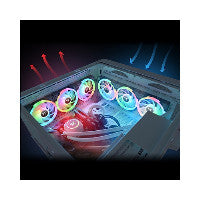 Thermaltake SWAFAN EX12 120mm Black RGB 57.11CFM 3-Pack