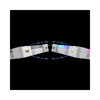 Thermaltake SWAFAN EX14 140mm White RGB 81.6 CFM 3-Pack