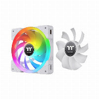 Thermaltake SWAFAN EX14 140mm White RGB 81.6 CFM 3-Pack