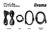 iiyama ProLite X2793QSU-B1 Computerbildschirm 68,6 cm (27") 2560 x 1440 Pixel Quad HD LED Schwarz