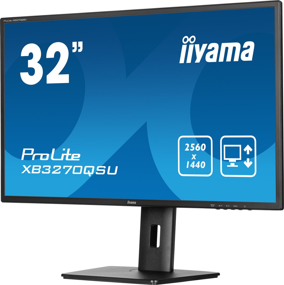 iiyama ProLite XB3270QSU-B1 Computerbildschirm 80 cm (31.5") 2560 x 1440 Pixel Quad HD LED Schwarz
