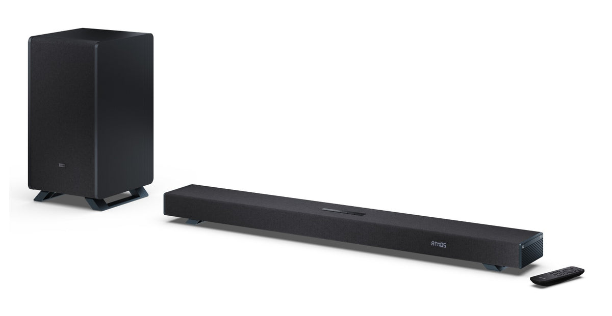 Sharp HT-SBW53121(BK) Soundbar-Lautsprecher Silber 3.1.2 Kanäle 182 W