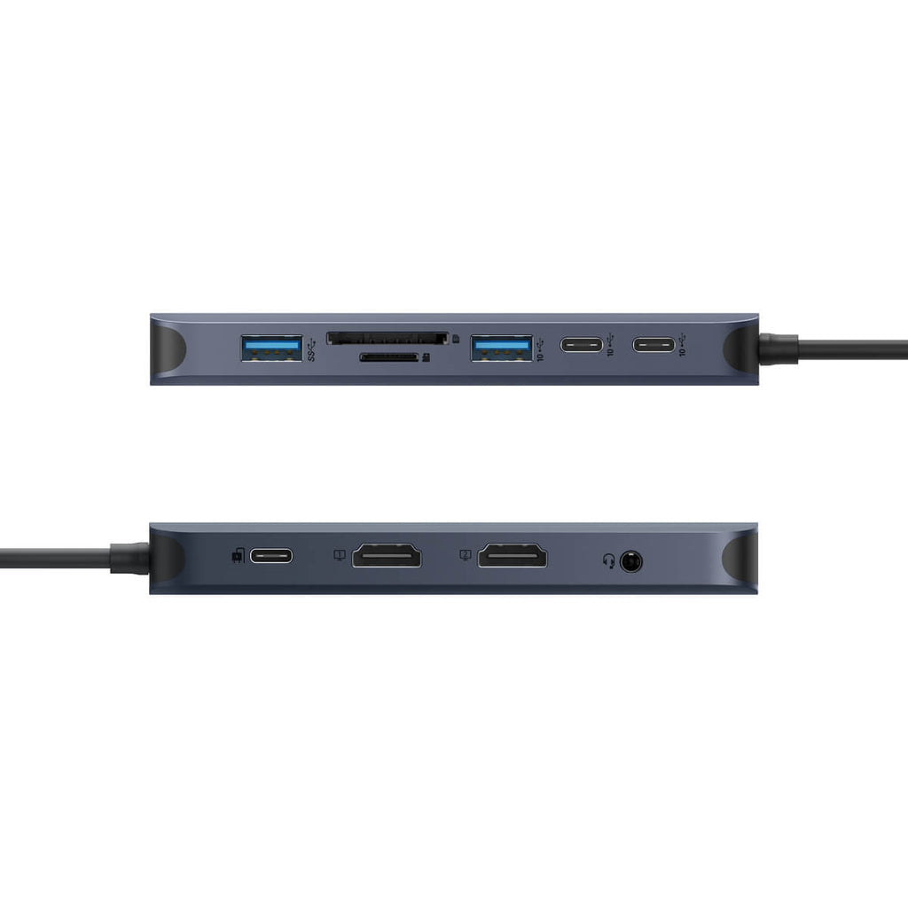 Targus HD4006GL laptop-dockingstation & portreplikator USB 3.2 Gen 2 (3.1 Gen 2) Type-C Schwarz