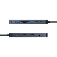 Targus HD4006GL laptop-dockingstation & portreplikator USB 3.2 Gen 2 (3.1 Gen 2) Type-C Schwarz