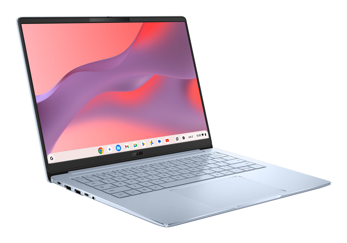 ASUS Chromebook CM14 CM1406CM4A-LY0052 MediaTek Kompanio Kompanio 540 35,6 cm (14") WUXGA 8 GB LPDDR5x-SDRAM 128 GB eMMC Wi-Fi 6E (802.11ax) ChromeOS Blau QWERTZ Deutsch