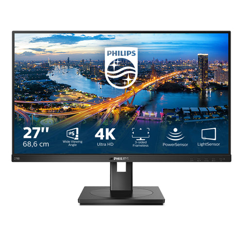 Philips B Line 278B1/00 Computerbildschirm 68,6 cm (27") 3840 x 2160 Pixel 4K Ultra HD LED Schwarz