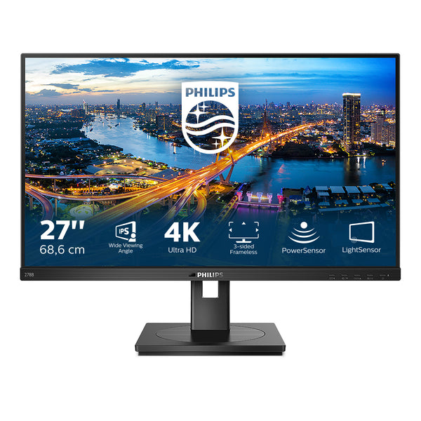 Philips B Line 278B1/00 Computerbildschirm 68,6 cm (27") 3840 x 2160 Pixel 4K Ultra HD LED Schwarz