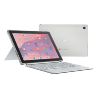 ASUS Chromebook CM30 Detachable CM3001DM2A-R70485 MediaTek Kompanio 520 26,7 cm (10.5") Touchscreen WUXGA 8 GB LPDDR4x-SDRAM 64 GB eMMC Wi-Fi 6 (802.11ax) ChromeOS Silber