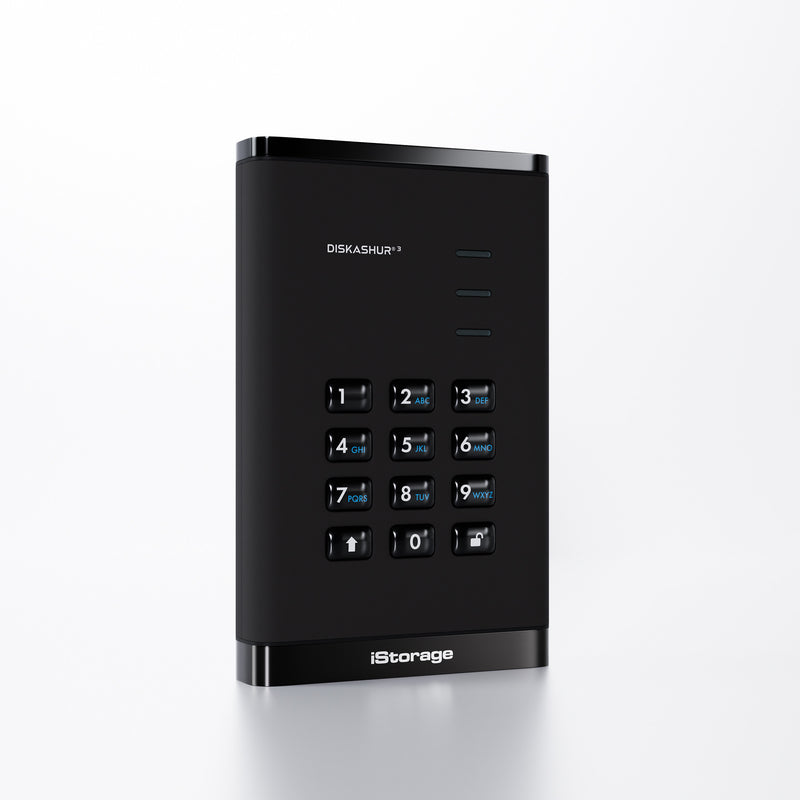 iStorage diskAshur3 SSD 256-bit 16TB - Black