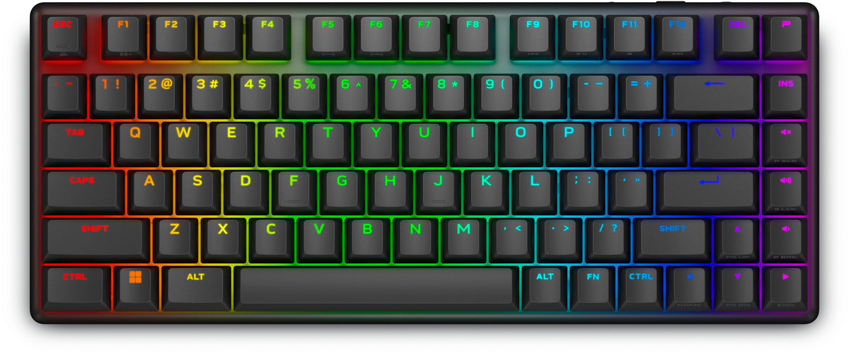 Alienware Pro Wireless Gaming Keyboard Tastatur USB + RF Wireless + Bluetooth Schwarz