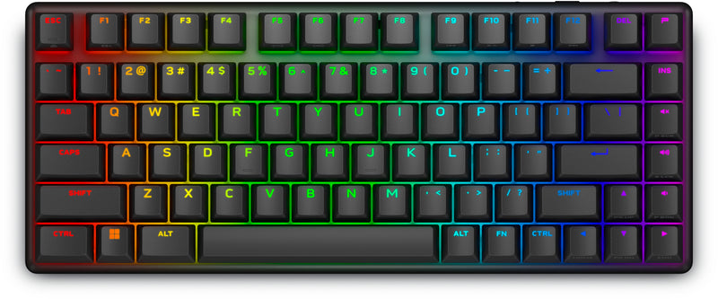 Alienware Pro Wireless Gaming Keyboard Tastatur USB + RF Wireless + Bluetooth Schwarz