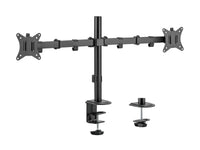 Equip 17"-32" Gelenk-Dual-Monitor-Tischhalterung