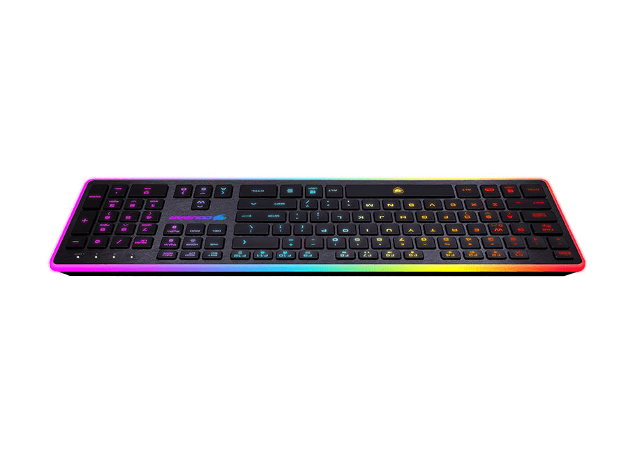 COUGAR CGR-WXNMB-VAN-CH Tastatur Gaming USB QWERTZ Schweiz Schwarz
