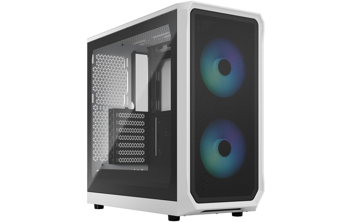 Fractal Design Focus 2 RGB ATX Mid Tower White / Black Tempered Glass
