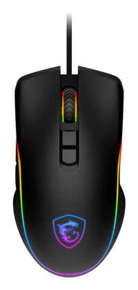 MSI FORGE GM300 Maus Gaming Beidhändig USB Typ-A Optisch 7200 DPI