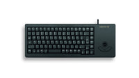 CHERRY XS Trackball Tastatur Universal USB QWERTY Nordisch Schwarz