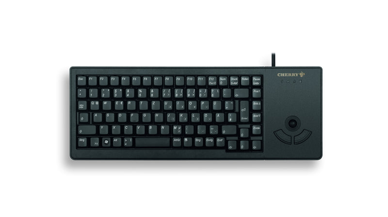 CHERRY XS Trackball Tastatur Universal USB QWERTY Nordisch Schwarz