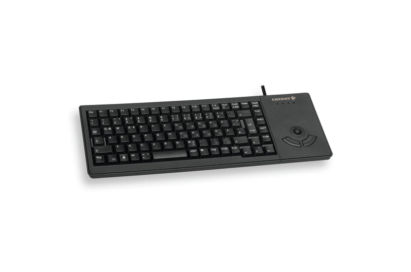 CHERRY XS Trackball Tastatur Universal USB QWERTY Nordisch Schwarz