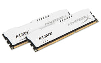 HyperX FURY White 8GB 1600MHz DDR3 Speichermodul 2 x 4 GB 240-pin DIMM