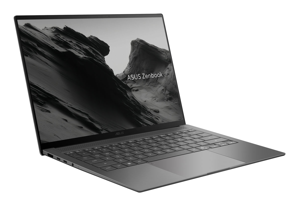 ASUS Zenbook S14 UM5406GA-SU152W AMD Ryzen AI 7 445 Laptop 35,6 cm (14") Touchscreen 3K 32 GB LPDDR5x-SDRAM 1 TB SSD Wi-Fi 7 (802.11be) Windows 11 Home Grau