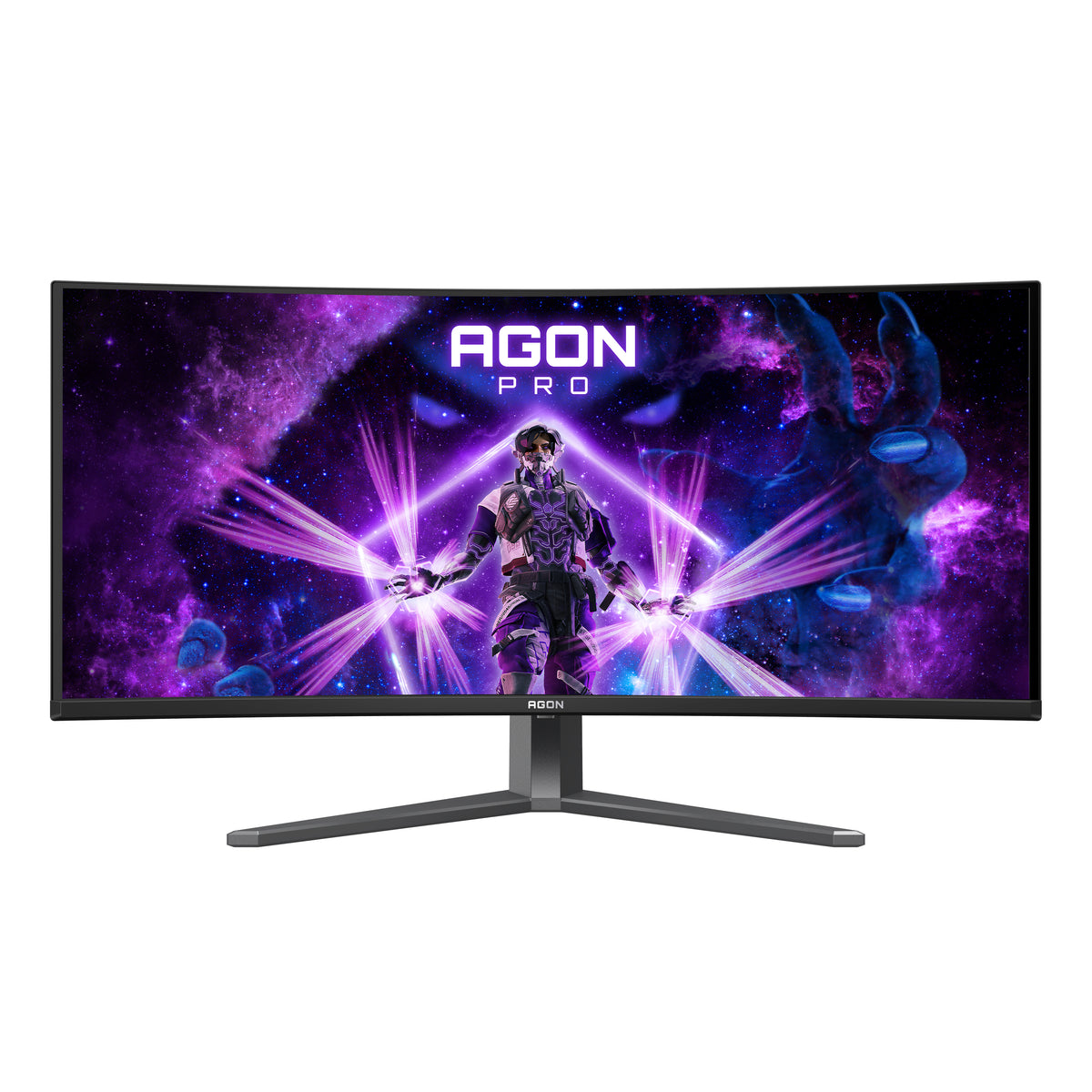 AOC AGON PRO AG346UCD Écran d'ordinateur 86,4 cm (34") 3440 x 1440 pixels Wide Quad HD QD-OLED Noir, Gris