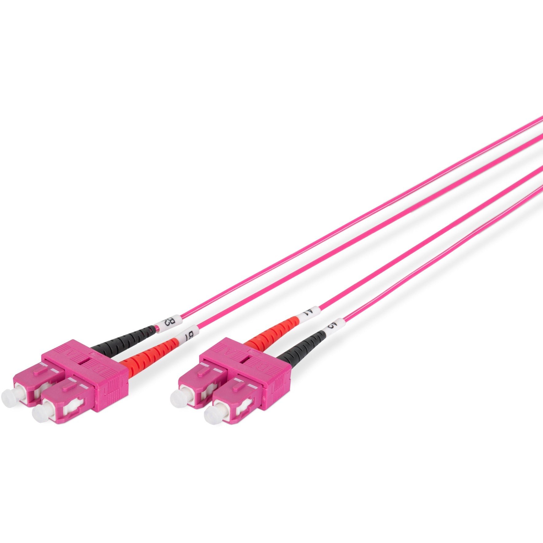 DIGITUS LWL Patchkabel SC -> SC 1.00m Multimode Duplex OM4