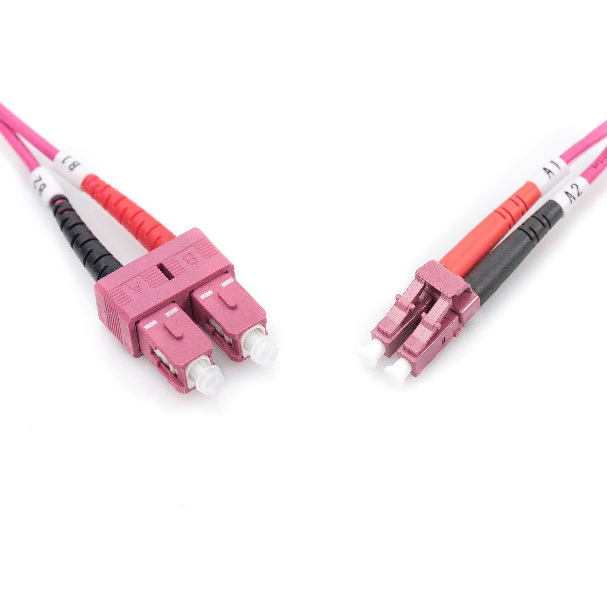 DIGITUS LWL Patchkabel LC -> SC 10.00m Multimode Duplex OM4