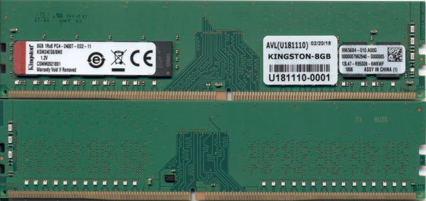 Kingston Technology KSM24ES8/8ME Speichermodul 8 GB 1 x 8 GB DDR4 288-pin DIMM ECC