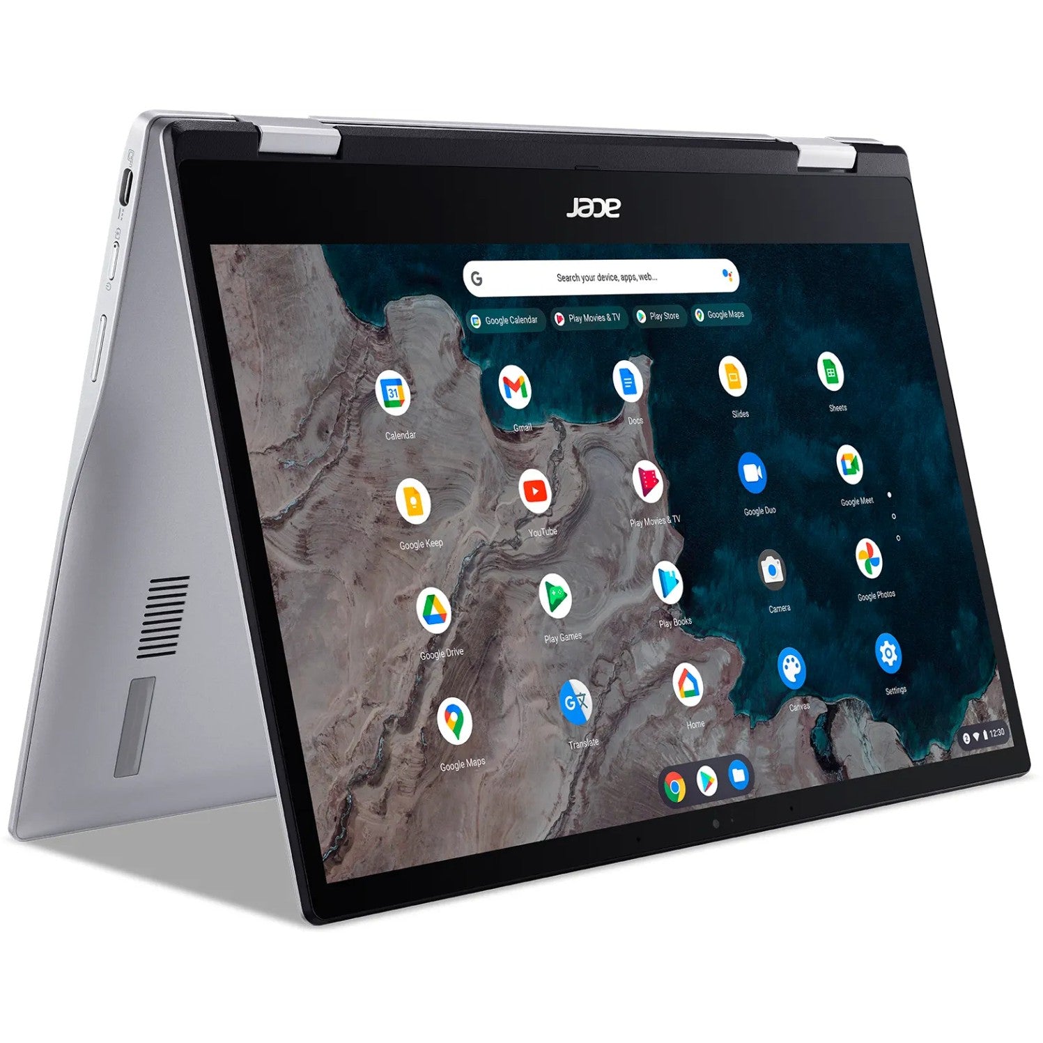 Acer Chromebook Spin 513 CP513-1H-S53J QS/4GB/64GBeMMC/ChromeOS/silver