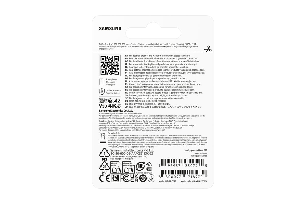 Samsung T9 microSDXC™ UHS-I Speicherkarte - 512 GB ‎ ‎